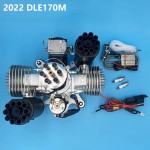 DLE170M Ultra Light Power Umbrella Gasoline Paragliding Engine Dual Cylinder Natural Air Cooled Electric Starting Generation